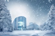 冰雪广告，设计与效果的完美融合