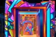 视觉盛宴，门型艺术，广告公司门型展架宣传图片设计解析